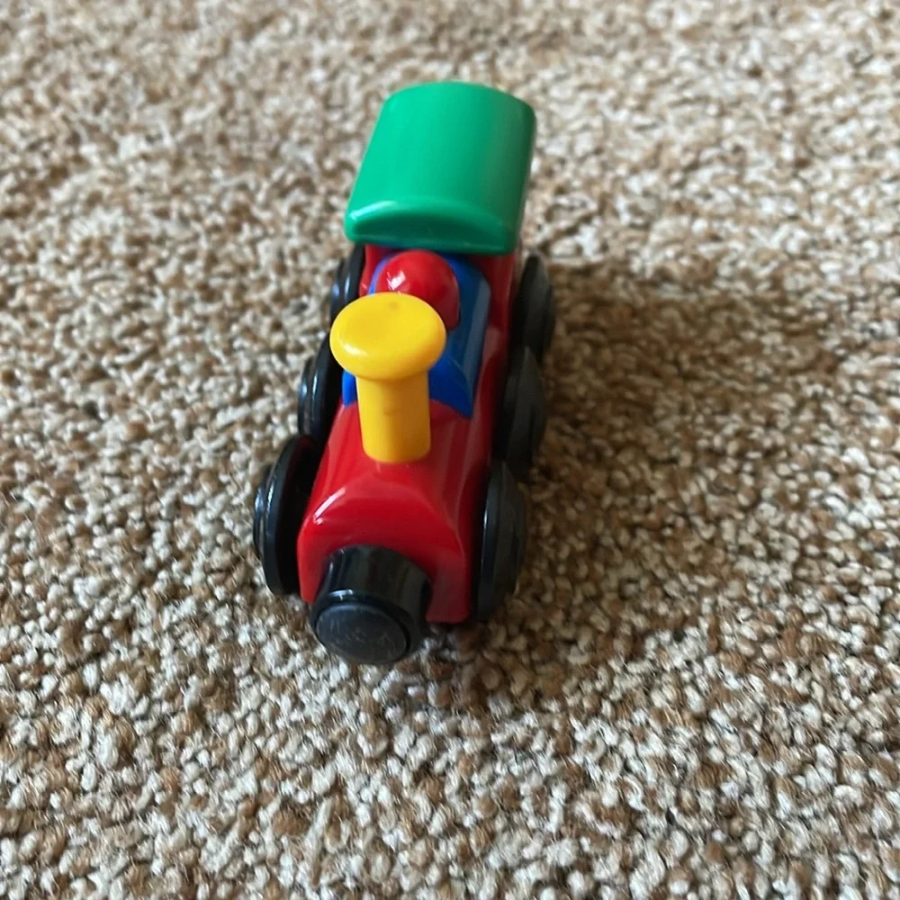 Small Plastic Multicolored train Engine